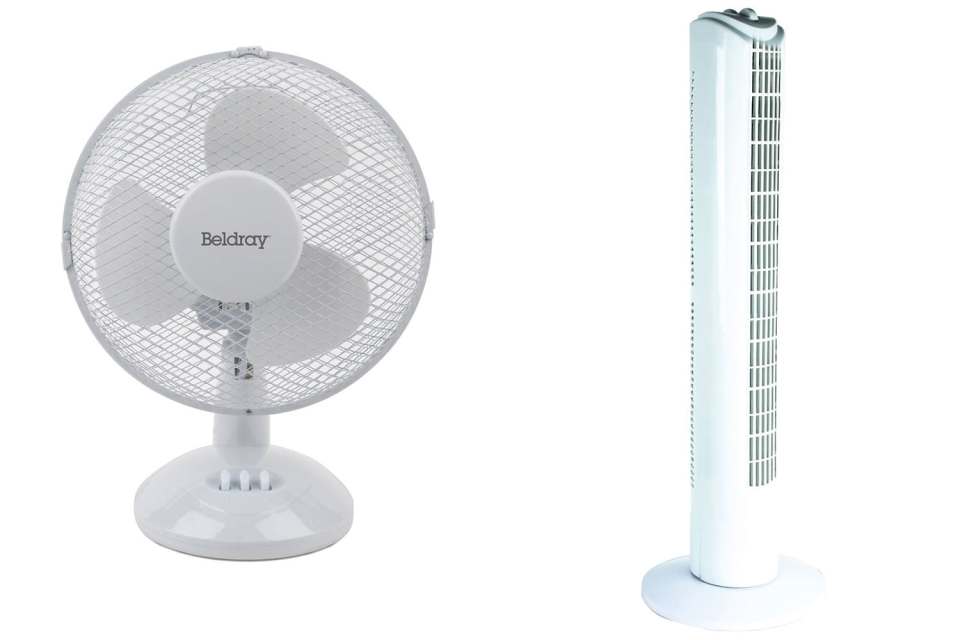 Wilko's tower fan is one of the cheapest ones this week