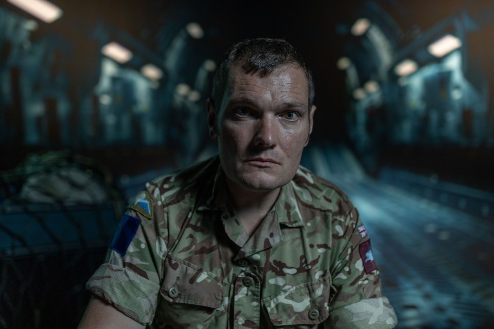 Adam Croucher, pictured in the documentary, says he cannot forgive the Taliban after they killed ten of his friends