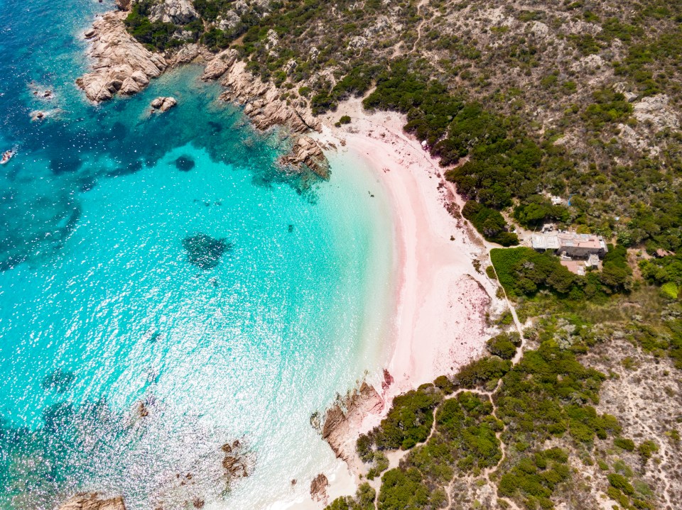 Spiaggia Rosa in Italy is a stretch of pink sand that's being threatened by a new wave of unauthorised tourists