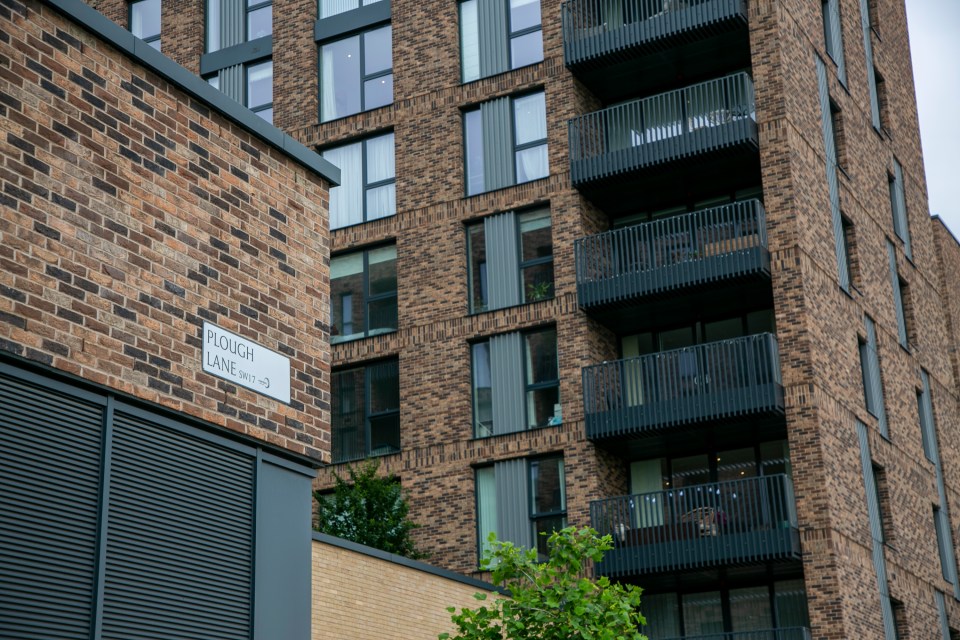 Some flat owners have moaned they can't hang washing on their balconies