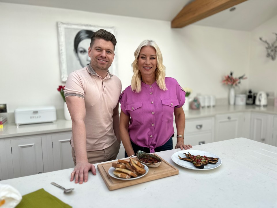 Denise with air fryer influencer Nathan Anthony the best things to cook in her fryer