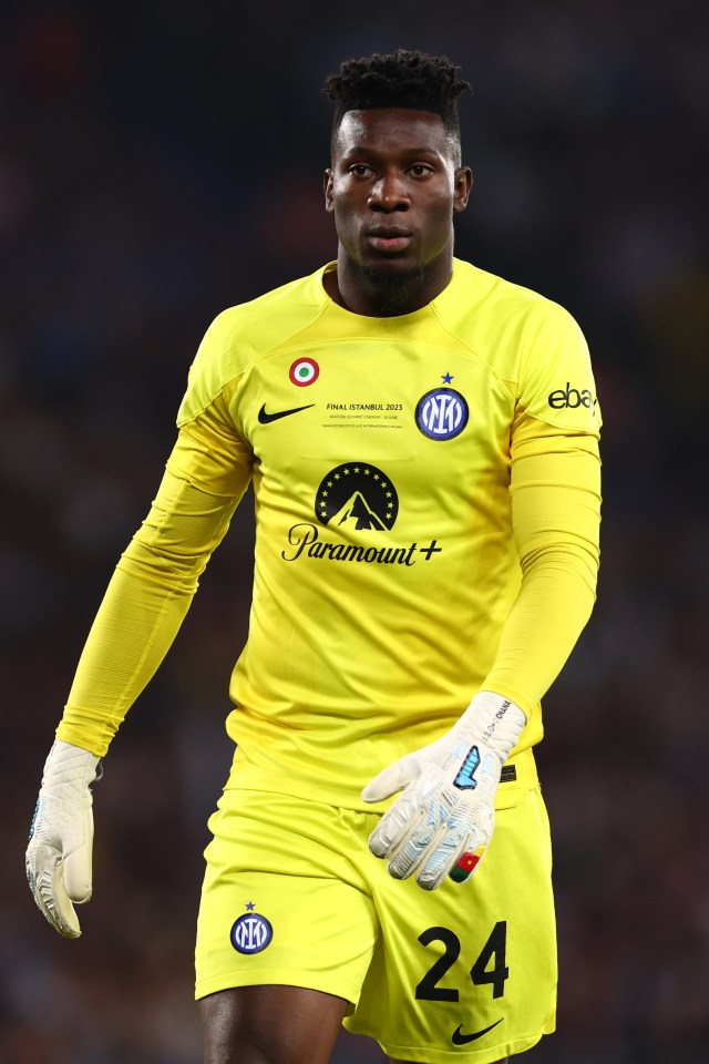 Andre Onana is linked with Chelsea and Man Utd