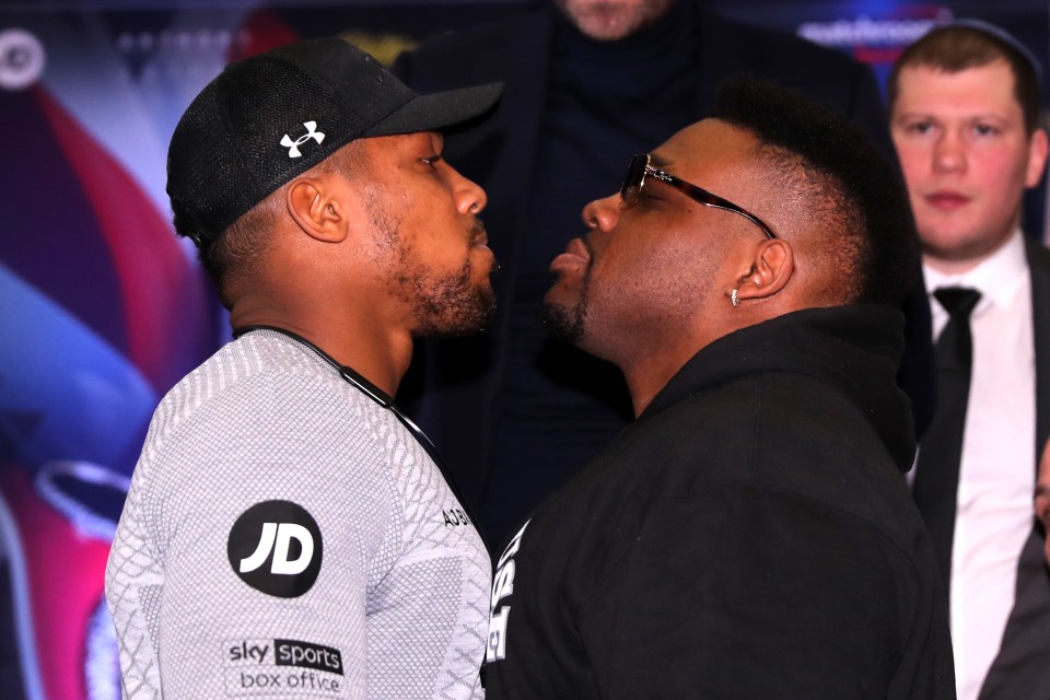 Anthony Joshua was set to throw down with Jarrell Miller in 2019