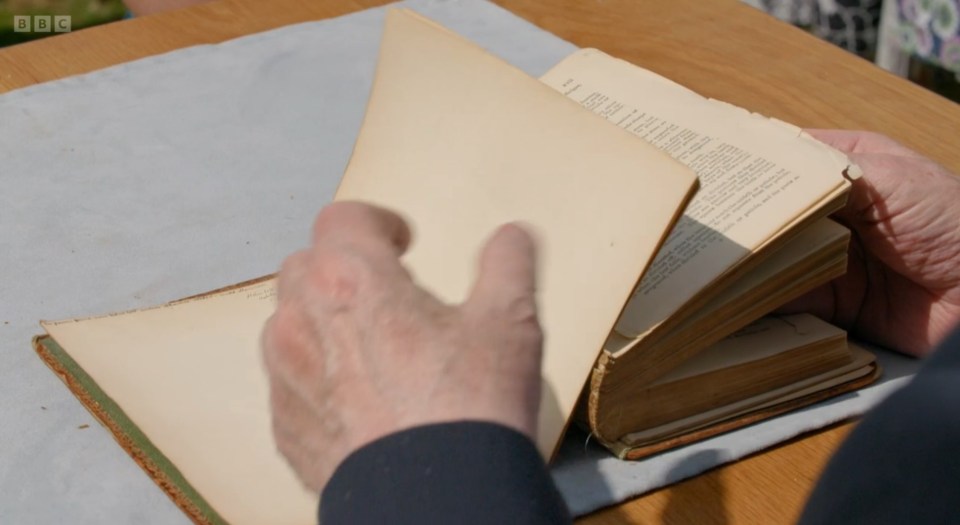 Antiques Roadshow expert Clive was not impressed when he first saw the book