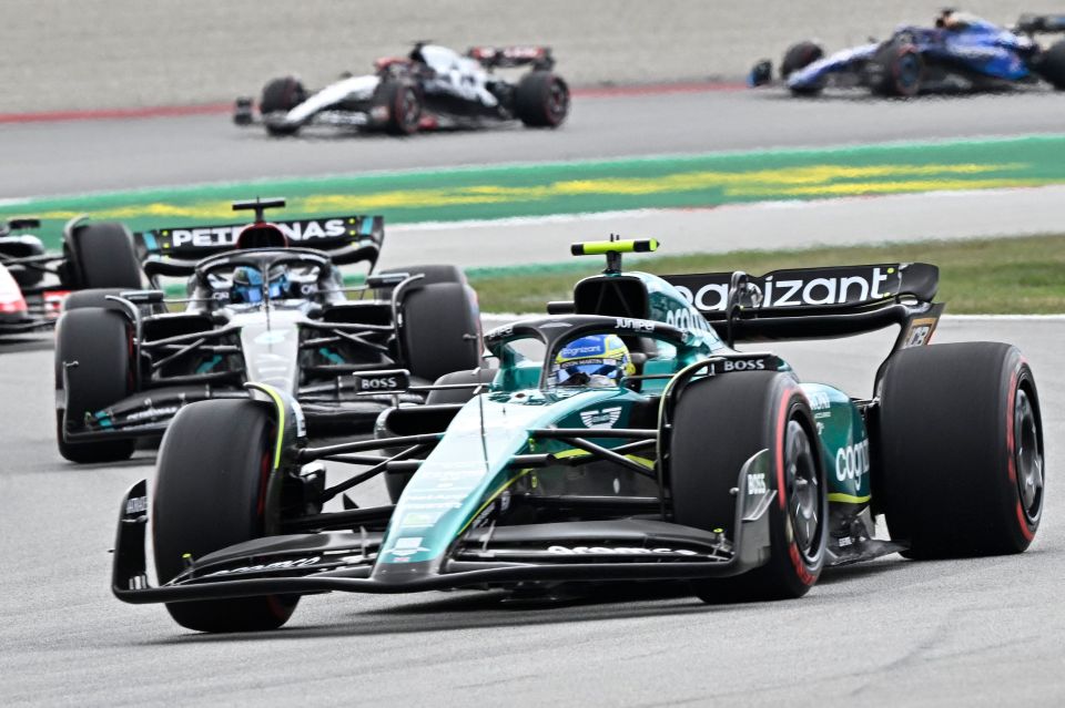 Lewis Hamilton's new Mercedes showed signs of life