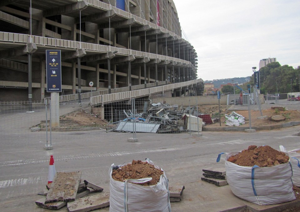 Barcelona will play their home matches at the Olympic Stadium next season