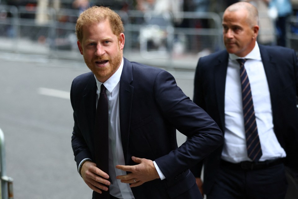 Prince Harry controversially claimed the Government had hit 'rock bottom'