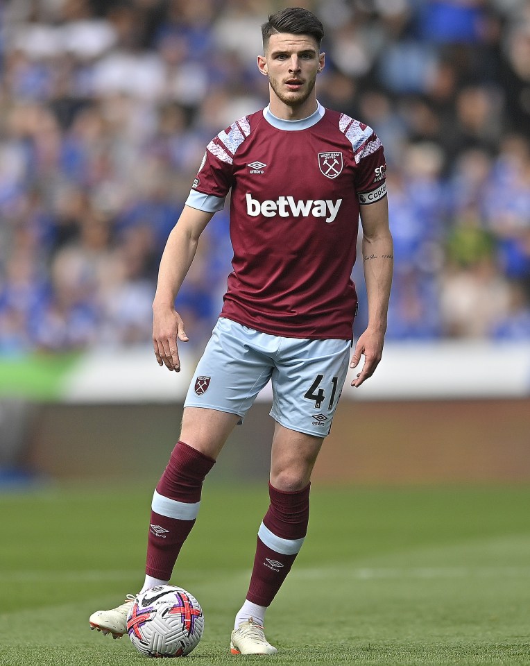 Declan Rice has allegedly snubbed Bayern Munich as the chase to sign him hots up