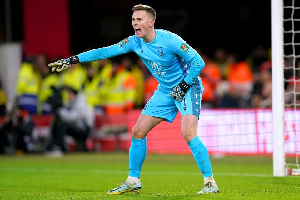 Dean Henderson spent last season on loan at Nottingham Forest