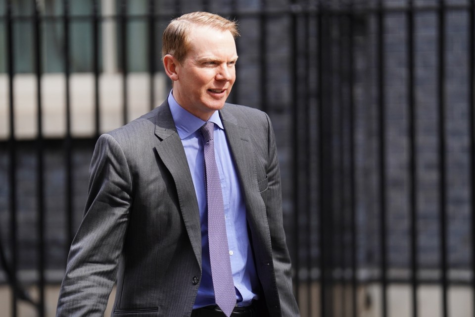 Charlie Nunn, Managing Director of Lloyds Banking Group, leaves 11 Downing Street