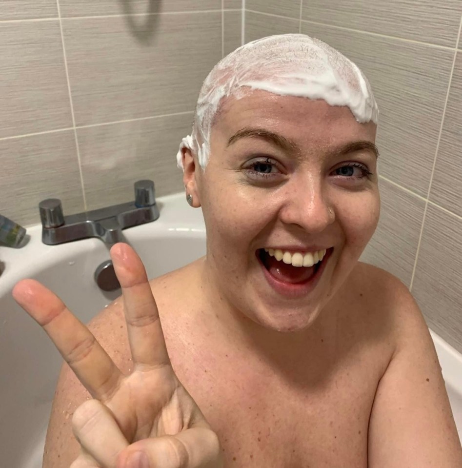 Hannah visited her GP after finding a lump in her left breast while in the shower