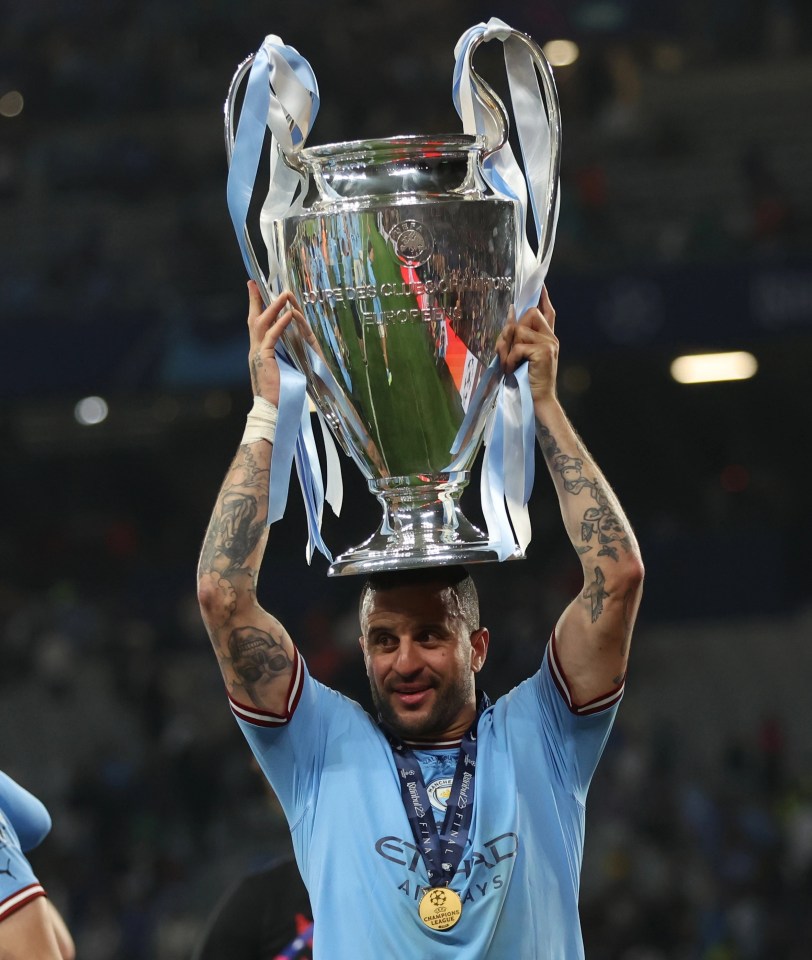 Kyle Walker made a £45m switch in 2017