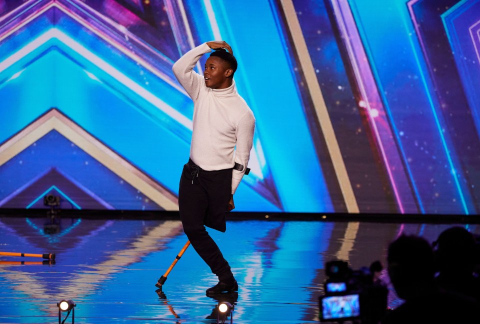 STRICT EMBARGO - NO USE BEFORE 00:01 BST SATURDAY 27 MAY 2023. Editorial Use Only. No Book Publishing. Mandatory Credit: Photo by Dymond/Thames/Shutterstock (13934750v) MUSA MOTHA 'Britain's Got Talent' TV Show, Series 16, Episode 8, London, UK - 27 May 2023