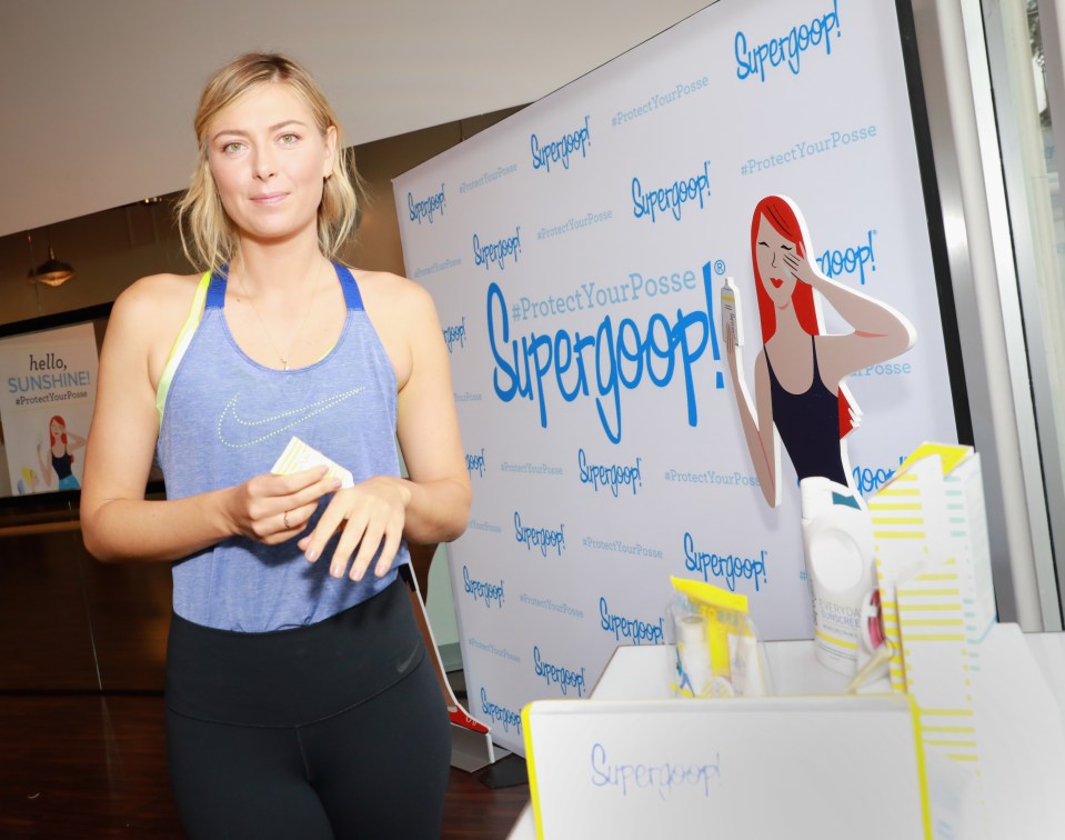 Maria Sharapova's now runs her own sweet company worth £150million