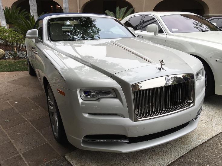 He owns several Rolls-Royces