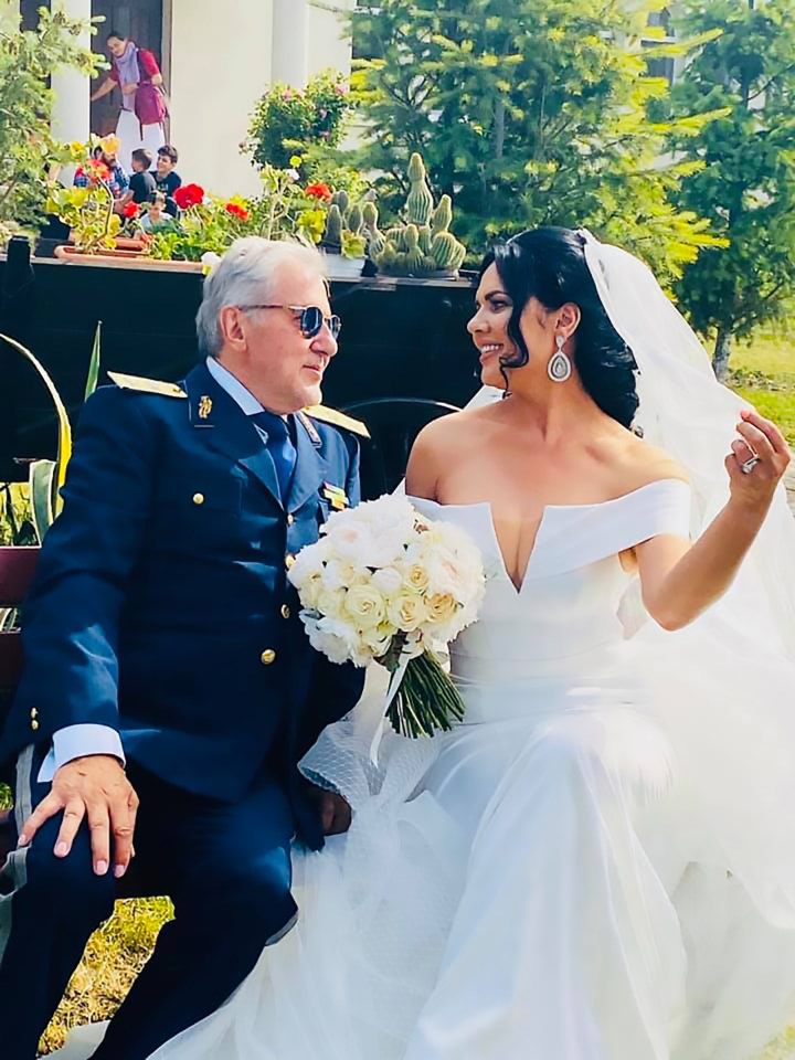 Ilie Nastase married his fifth wife Ioana Simon in 2019