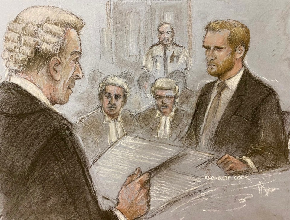 Prince Harry spent seven hours in total being quizzed as part of the phone hacking trial – his voice breaking with emotion as it drew to a close