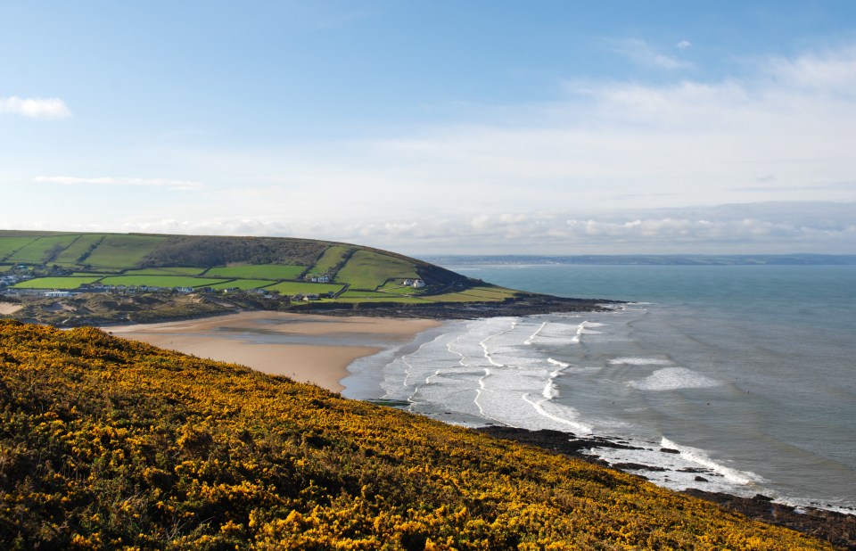 Emergency services rushed to Croyde Bay on Monday