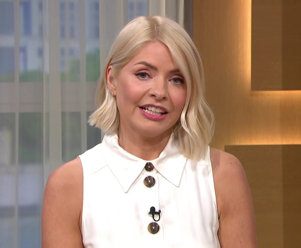 Holly Willoughby looked emotional as she shared a heartfelt message with viewers