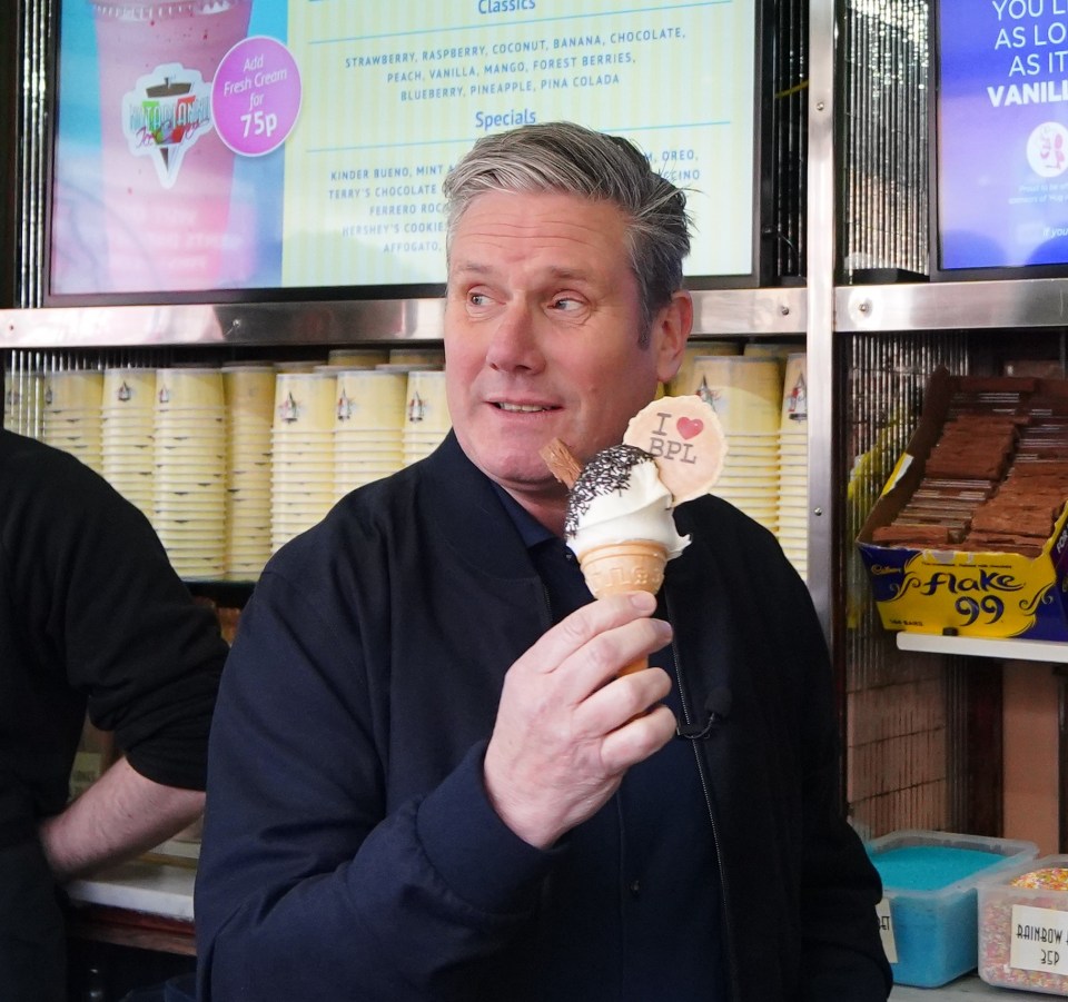 Goody two-shoes Sir Keir Starmer was busted as a teenager for illegally flogging ice creams