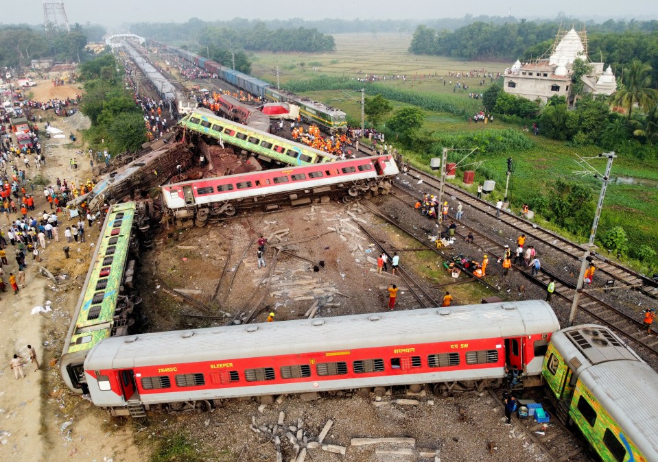 At least 288 people have been killed and upwards of 850 injured in the horrific crash involving two trains