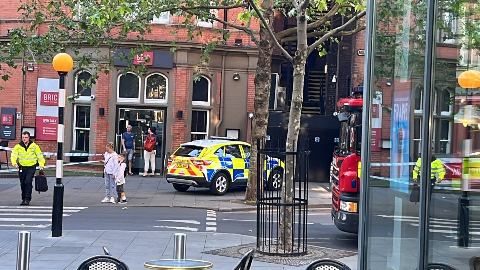 A major police incident was declared in Nottingham this morning