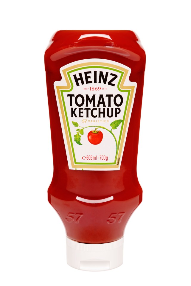 But the ketchup has only 0.3g