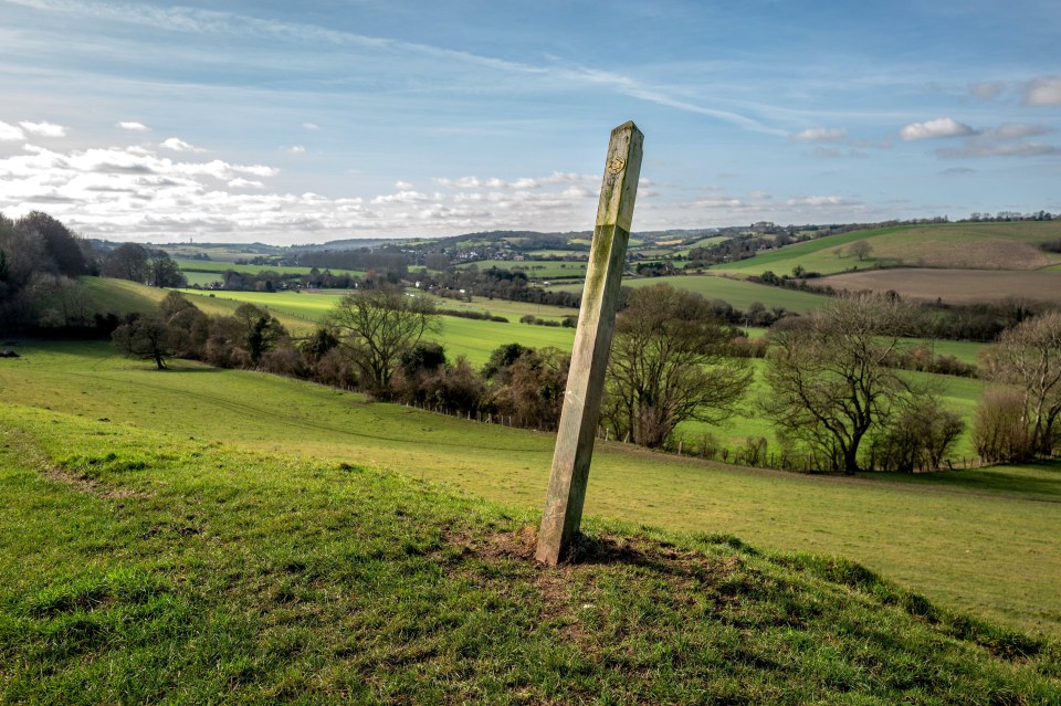 Elham does offer sweeping views across the Kent countryside