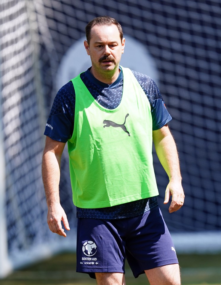 EastEnders legend Danny Dyer refused to take part in Soccer Aid if Mark Wright was on the team