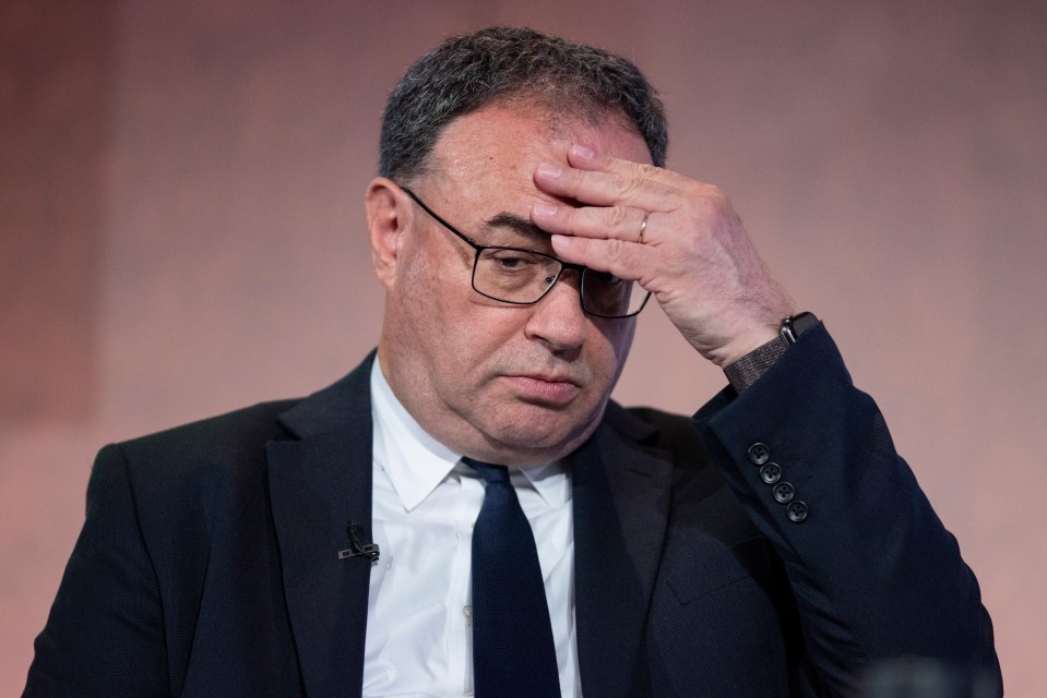 Andrew Bailey told workers to stop asking for pay rises after whacking up interest rates