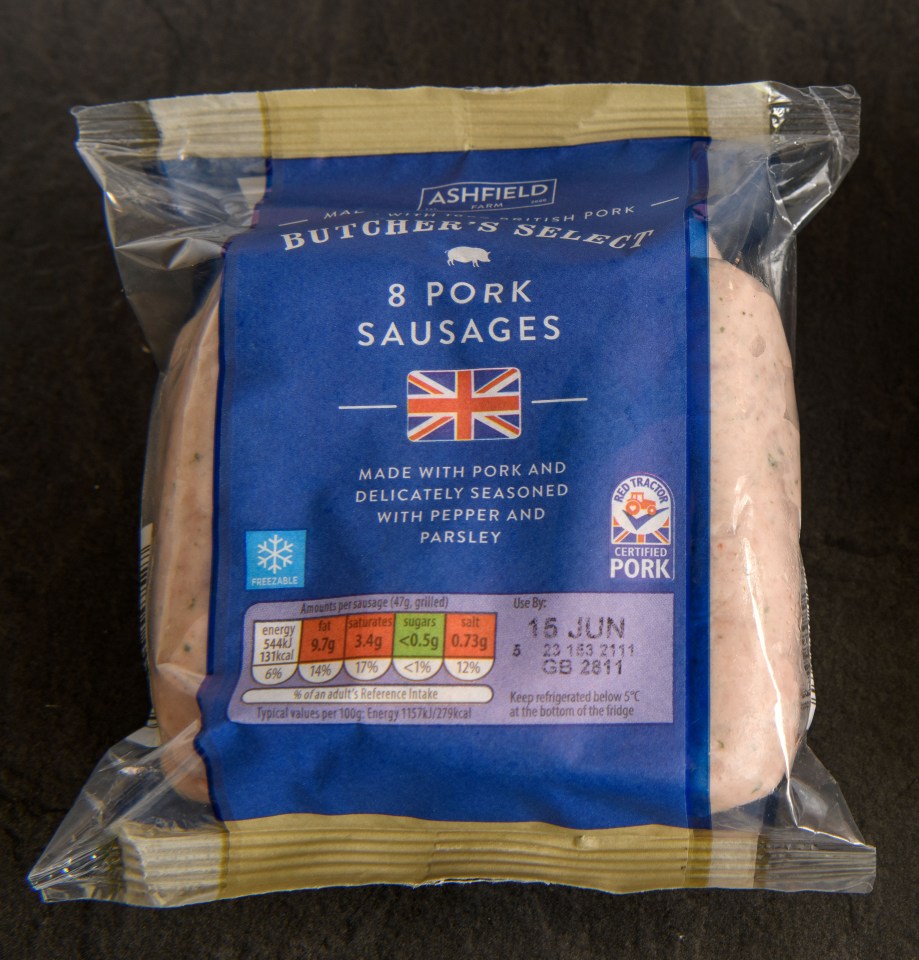 Aldi's budget sausage scored a measly one out of five