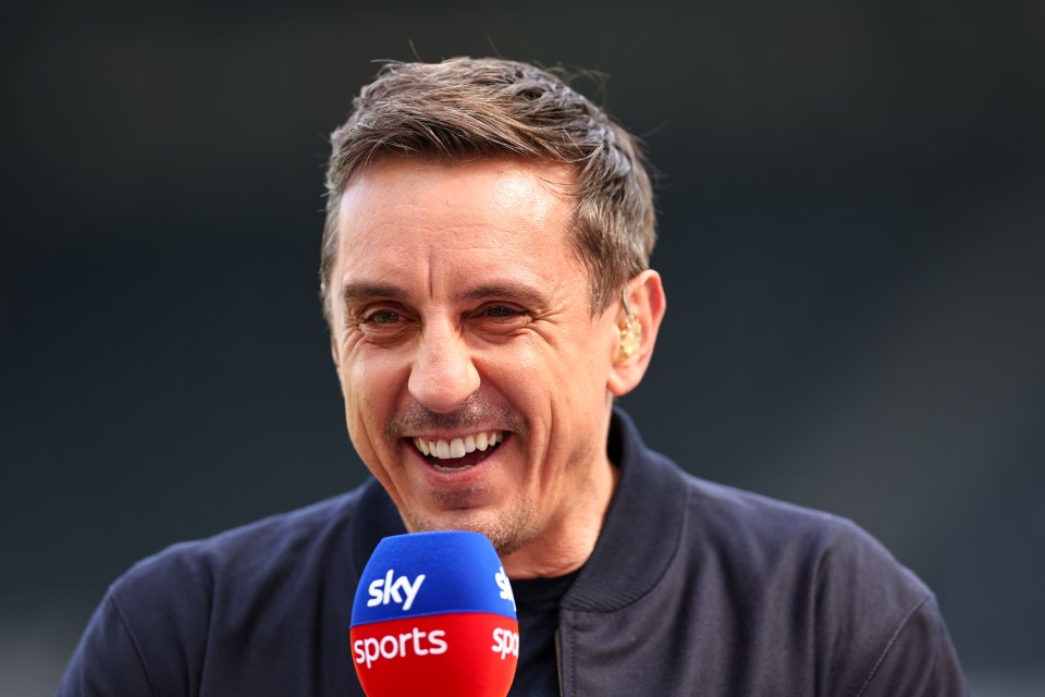 Gary Neville moved into punditry after retiring from football