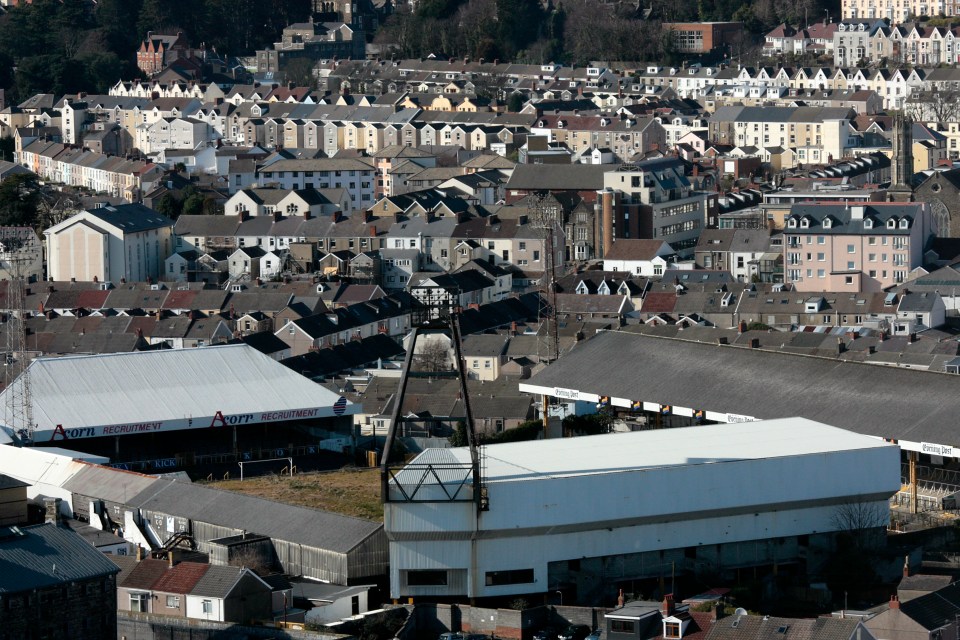 The stadium had a 12,000 seater capacity