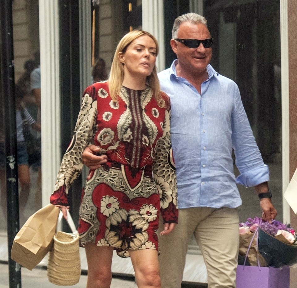 EastEnders star Patsy Kensit's fiance Patric Cassidy snatched her engagement ring from her and hurled a bag at her during a furious row