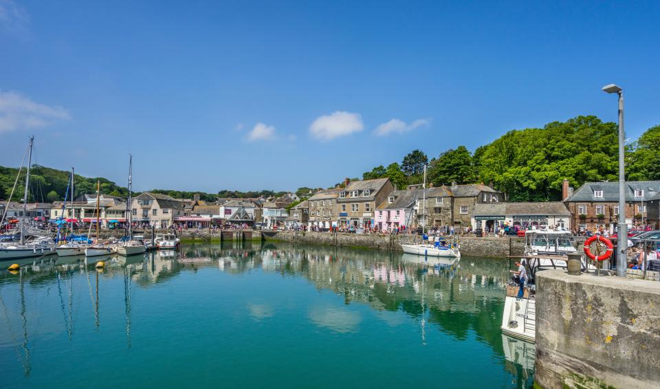 A boy has died after falling from the harbour wall in Padstow, Cornwall, yesterday morning