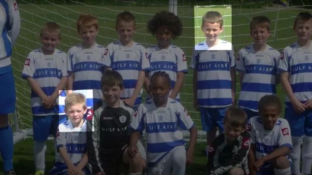 James Fahmy, back row third from the right, played alongside Harvey Elliott, bottom left, in the QPR youth team