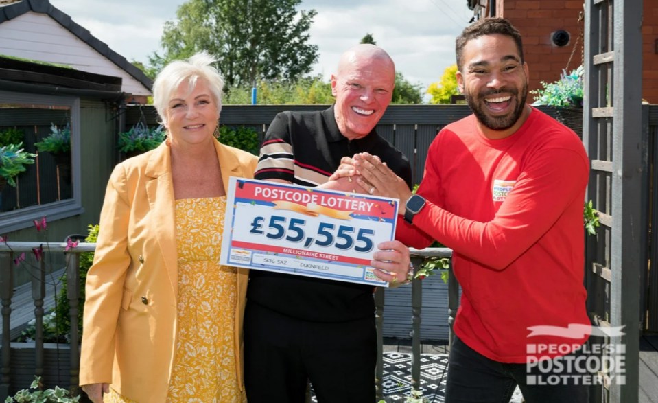 Married couple Julie and Paul are off to Spanish resort Benidorm - and he fancies italy's capital Rome too - after getting their cheque from Danyl Johnson