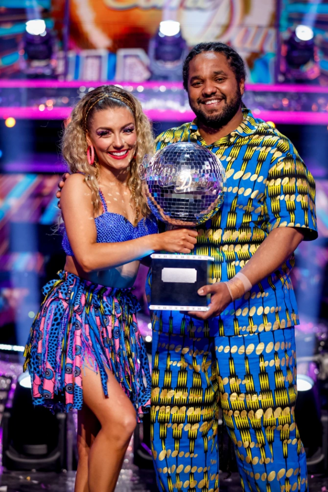 Hamza rose to fame after winning the BBC dance contest in December alongside his partner Jowita Przystal.