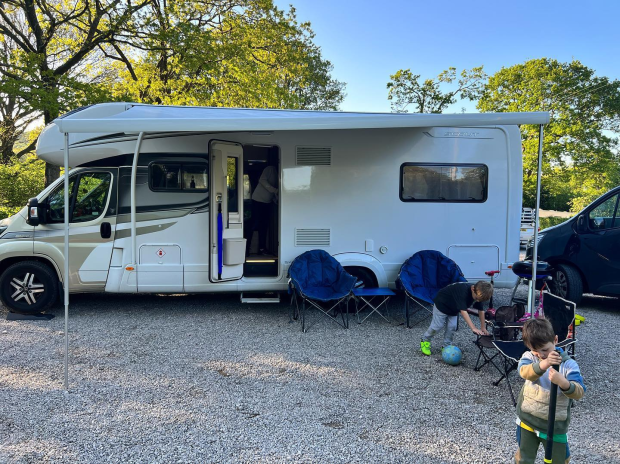 The Radfords splashed out on their motorhome recently and have been on a number of breaks away in it