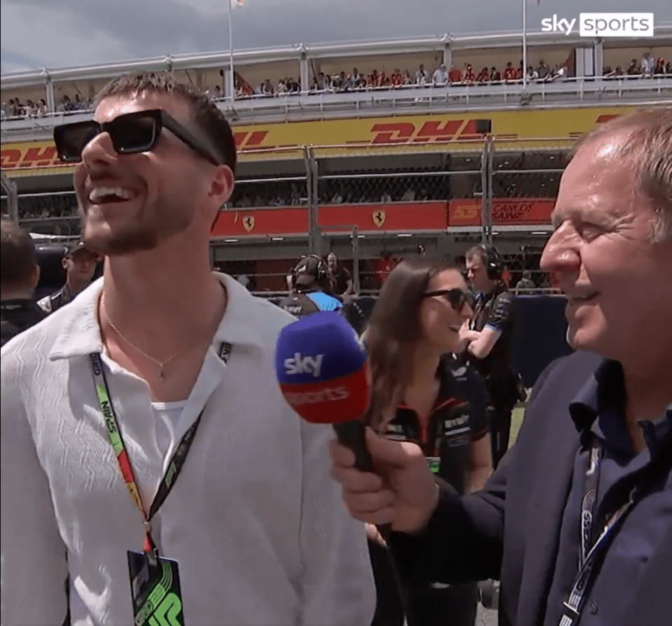 Mason Mount was awkwardly interviewed by Martin Brundle