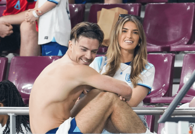 Jack Grealish’s gorgeous girlfriend Sasha Atwood is feeling blue ahead of the Champions League Final