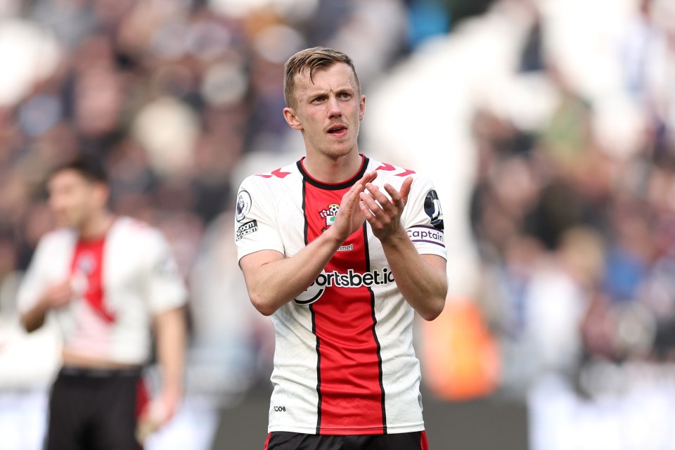 James Ward-Prowse could leave Southampton this summer