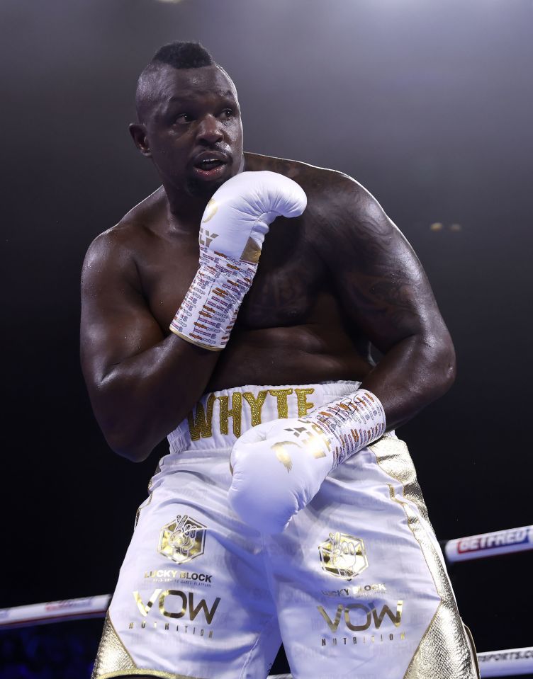 Dillian Whyte did not hold back as he spoke exclusively to Sun Sport