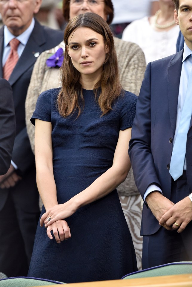 Keira Knightley has youthful hands