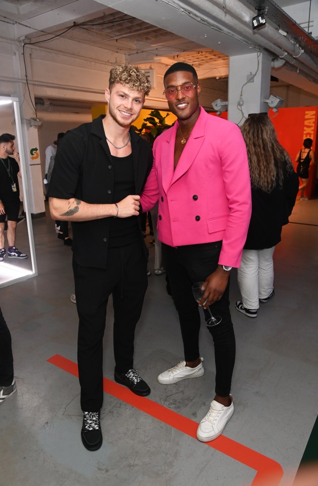 Josh Ryan and Stefan Pierre-Tomlin strutted their stuff at the do. It came as Stefan launched a fab campaign with TOWIE's Bobby Norris - The Meta Age challenge 21 day push ups and squats sponsored by NUTREIN in aid of the NHS.