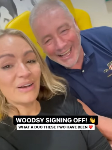 Laura Woods and Ally McCoist jokingly teased a reunion on other shows