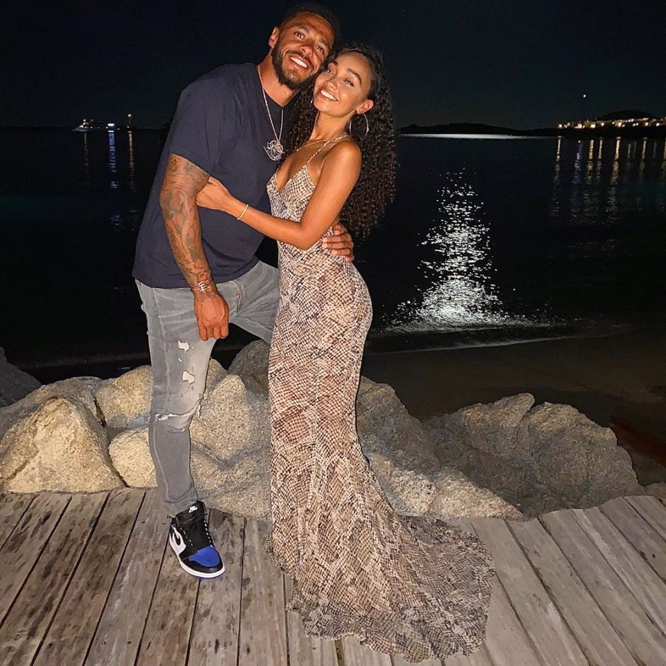 Little Mix singer Leigh-Anne Pinnock is celebrating her marriage to Andre Gray