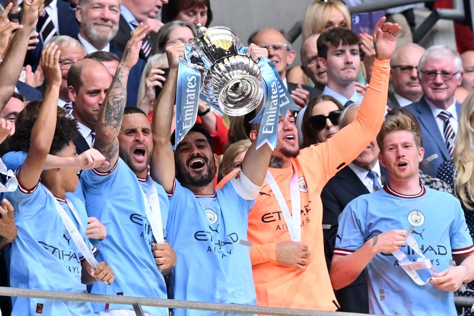 Man City are FA Cup champs after a 2-1 win over Man Utd