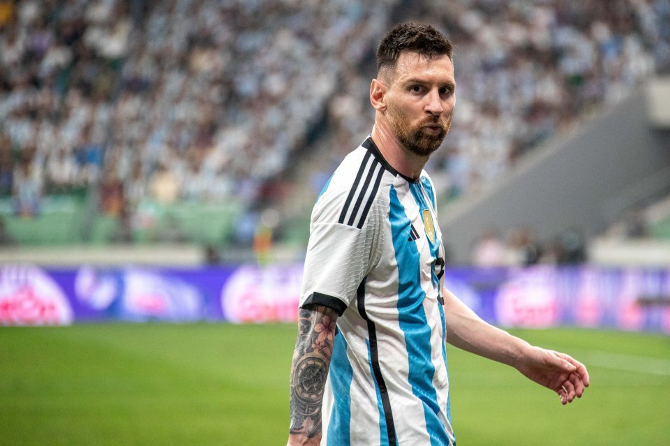 Lionel Messi said "I feel like going on holiday" after being asked about the move