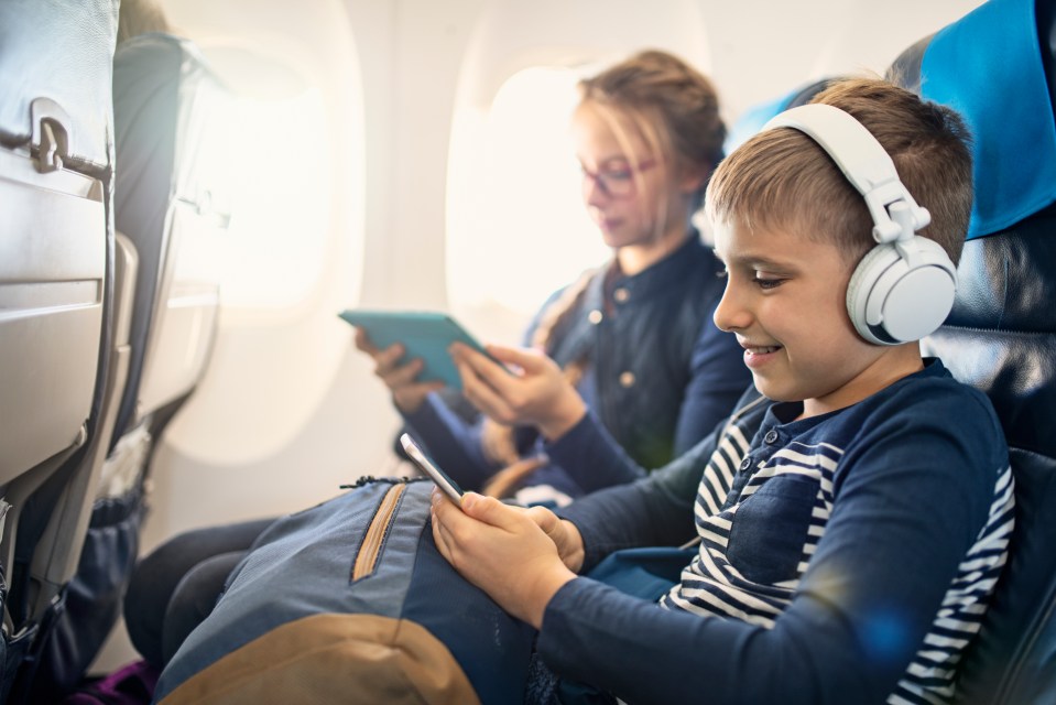 Passengers should bring their own entertainment in case the plane's system doesn't work